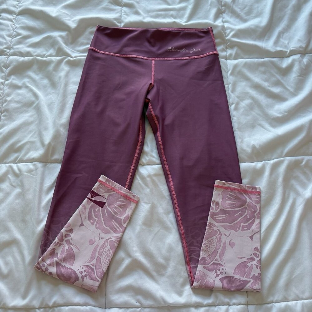 Womens‎ Size Medium Bluewater Gear Pink Leggings Activewear Workout Yoga